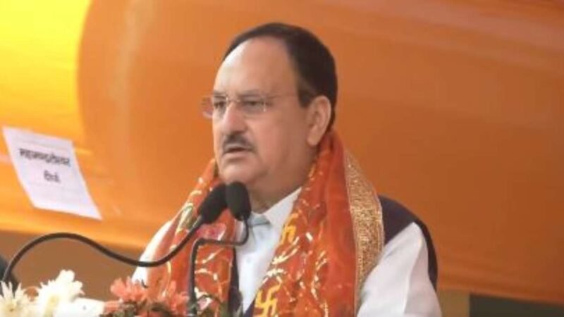 उत्तराखंड : JP नड्डा ने हरिद्वार में किया रोड-शो