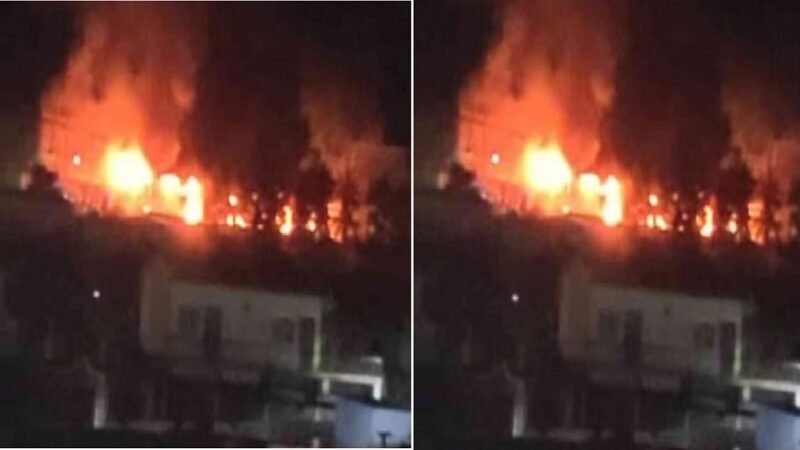 उत्तराखंड: नवोदय विद्यालय में लगी भीषण आग, हॉल में सोए थे बच्चे,