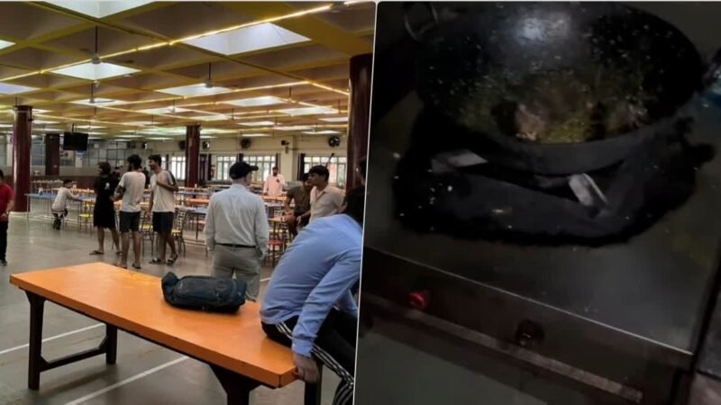 उत्तराखंड : IIT रुड़की की मेस के खाने में कूदते नजर आये चूहे…VIDEO वायरल