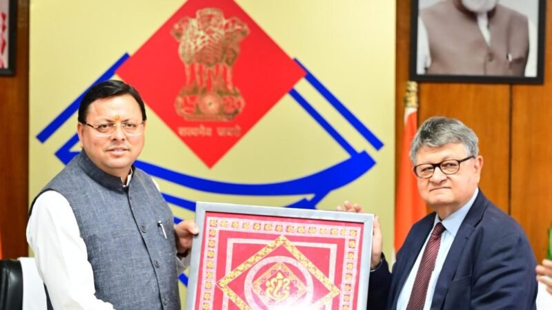 मुख्यमंत्री और नीति आयोग के उपाध्यक्ष के बीच राज्य से जुडे विभिन्न विषयों पर हुई चर्चा