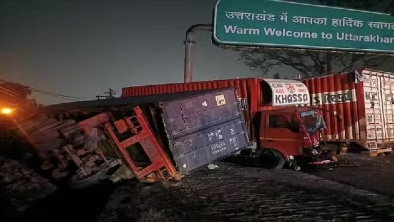 उत्तराखंड: दून में देर रात को यहां फिर हुआ बड़ा हादसा, एक के बाद एक टकराई 6 गाड़ियां
