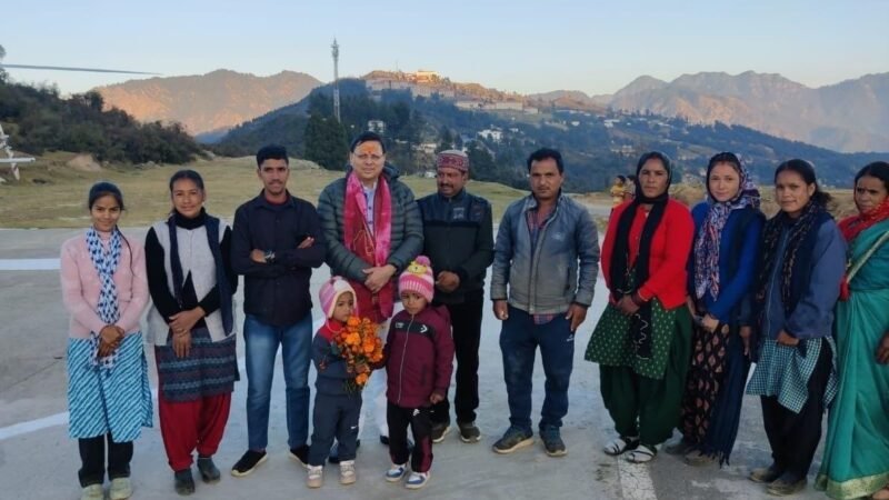 उत्तराखंड : बिना प्रोटोकॉल-बिना सुरक्षा के गैरसैण पहुंचे CM धामी