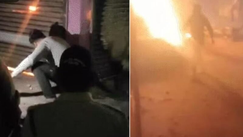 महू में चैंपियंस ट्रॉफी की जीत के बाद हिंसा: पेट्रोल बम फेंके गए, घर-दुकानें जलाई गईं, पुलिस ने संभाला मोर्चा