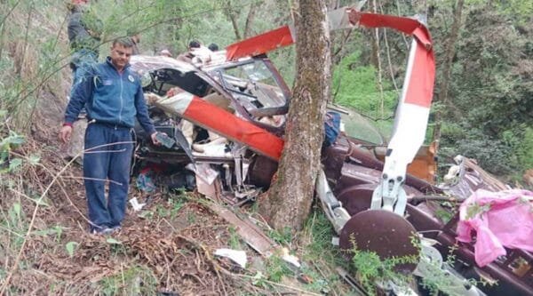 उत्तरकाशी से बड़ी खबर: गंगनानी के पास हेलीकॉप्टर क्रैश, 5 लोगों की मौत की खबर, 7 लोग थे सवार