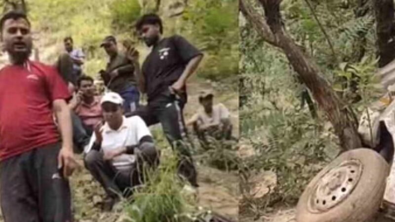 उत्तराखंड : यहां हुआ भीषण सड़क हादसा, कार खाई में गिरी, दो लोगों की मौत