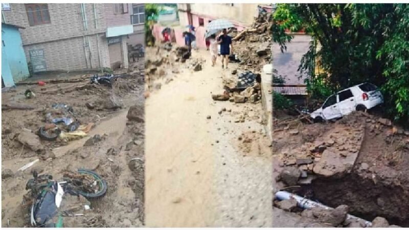 बड़ी खबर : बादल फटने से तबाही, 3 की मौत, कई वाहन बहे, ये NH बंद