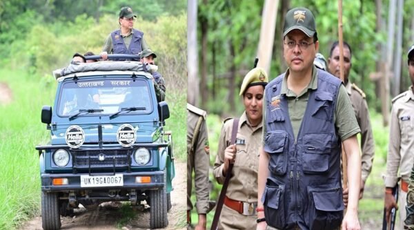 उत्तराखंड : CM धामी की सुरक्षा में चूक, उस जिप्सी में कराई सफारी, जिसकी 5 साल पहले ख़त्म हो चुकी फिटनेस