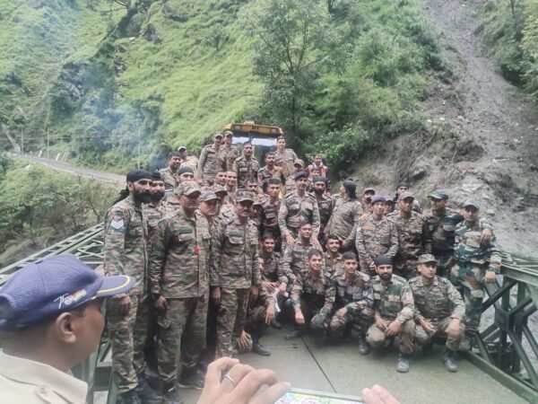 धराली आपदा पर बड़ा अपडेट: लिमच्यागाड़ में वैली ब्रिज तैयार, सोनगाड़ तक खुली सड़क