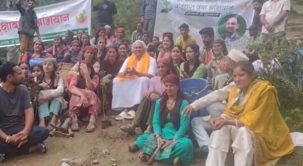 सौड़ गांव में ‘एक कदम पर्यावरण की ओर’ अभियान की शुरुआत, ग्रामीणों ने पौधरोपण