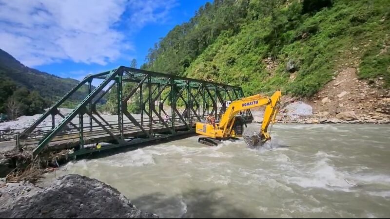 उत्तराखंड: स्यानाचट्टी खुला यमुना नदी का मार्ग, पुल सुरक्षित