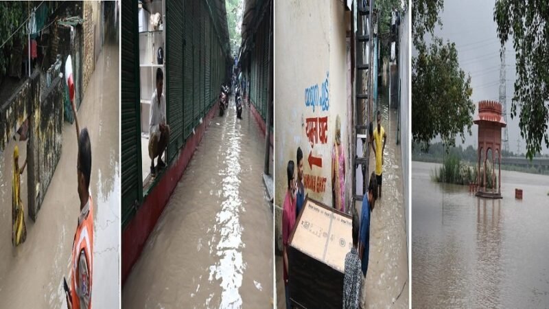 यमुना का जलस्तर बढ़ा, कई इलाकों में बाढ़ का खतरा, हजारों परिवार प्रभावित