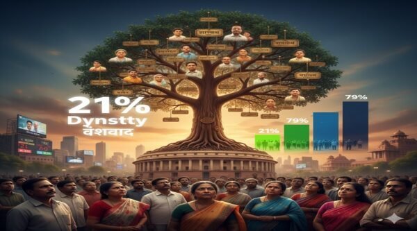 राजनीति में वंशवाद: देश में राजनीतिक परिवारों से हैं 21% सांसद, विधायक और MLC