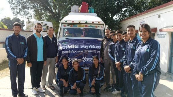 चिन्यालीसौड़ कॉलेज की रोवर-रेंजर्स इकाई रवाना, रामनगर में 15वें प्रादेशिक समागम में होंगे शामिल 