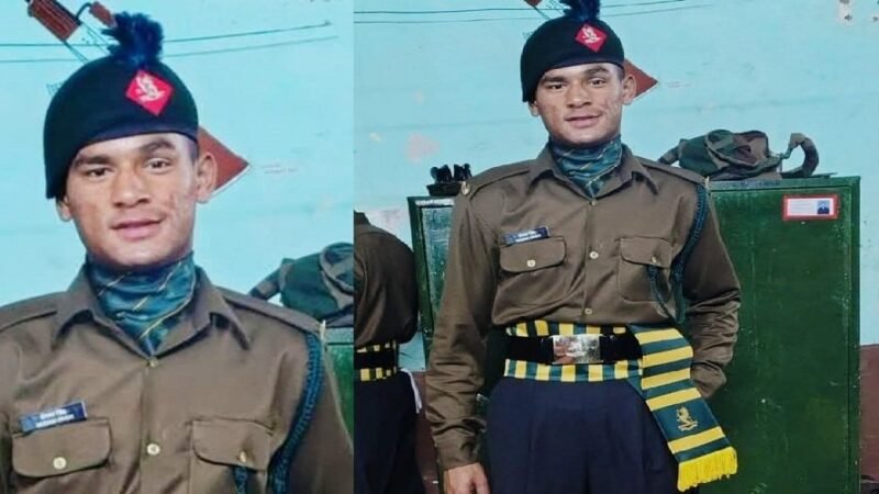पुंछ में तैनात अग्निवीर दीपक सिंह का गोली लगने से निधन, चंपावत में शोक की लहर