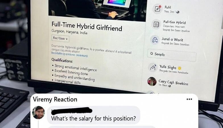 लिंक्डइन पर ‘गर्लफ्रेंड’ की नौकरी का अनोखा विज्ञापन वायरल, यूजर्स बोले- ‘सैलरी क्या है?’