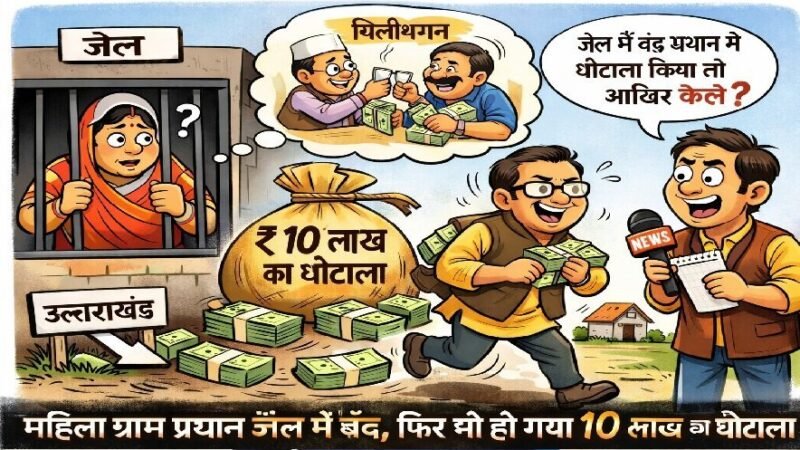 उत्तराखंड: ग्राम प्रधान जेल में बंद, फिर भी हो गया10 लाख से ज्यादा का घोटाला, आखिर कैसे?