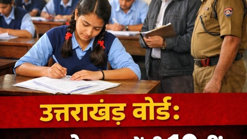 उत्तराखंड बोर्ड : कल से शुरू होंगी 10वीं और 12वीं की परीक्षाएं, नकल रोकने के लिए कड़े प्रबंध
