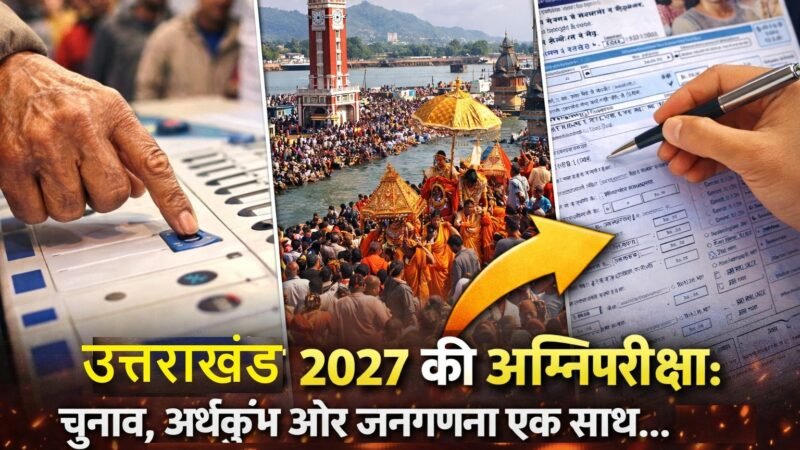 उत्तराखंड 2027 की अग्निपरीक्षा : चुनाव, अर्धकुंभ और जनगणना एक साथ…कब होंगे विधानसभा चुनाव?