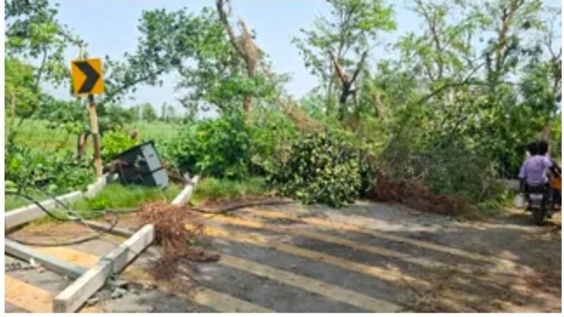 यूपी में आंधी-तूफान से भारी तबाही, आठ लोगों की मौत, कई जिलों में बिजली व्यवस्था ध्वस्त