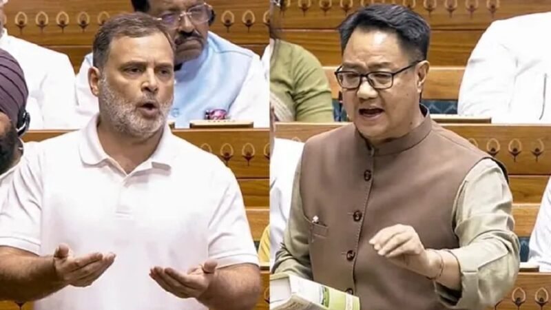 राहुल गांधी ने कहा-गृह मंत्री अमित शाह ने दिया गोली चलाने का आदेश, लोकसभा में हंगामा