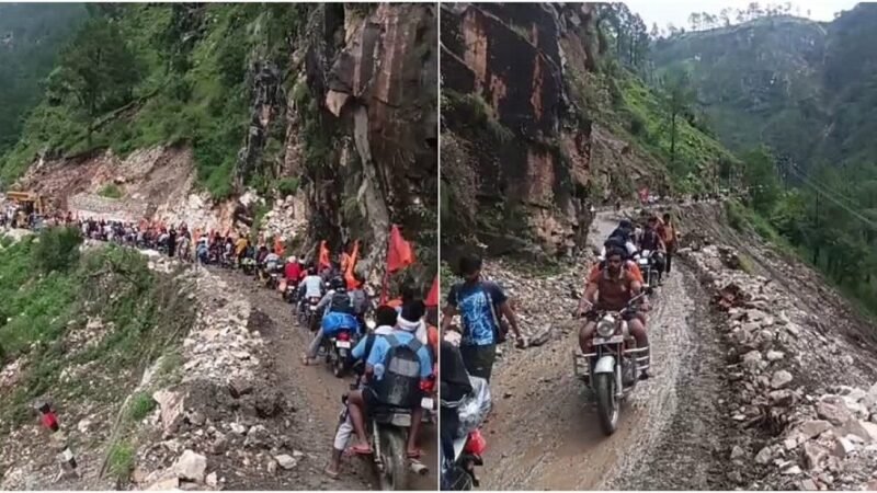 यमुनोत्री हाईवे पर भूस्खलन का संकट बरकरार, स्यानाचट्टी का नहीं निकल रहा समाधान 